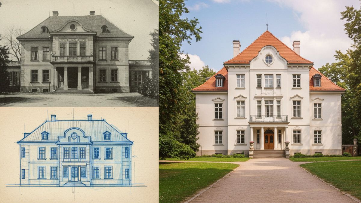 From Past to Present: The Story Behind Iconic polish villa